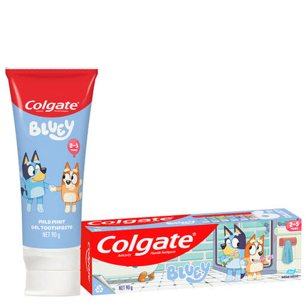Colgate Kids Bluey Toothpaste 2-5 Years Mild Mint 90g