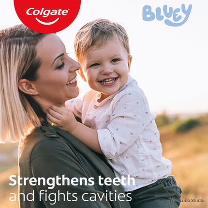 Colgate Kids Bluey Toothpaste 2-5 Years Mild Mint 90g