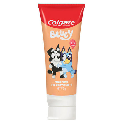 Colgate Kids Bluey Toothpaste 2-5 Years Mild Mint 90g