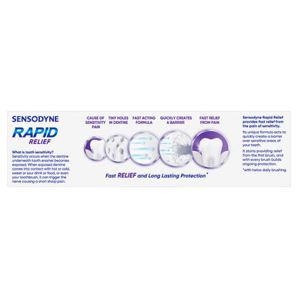 Sensodyne Rapid Relief Toothpaste 100g