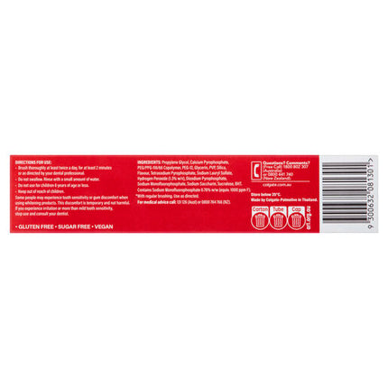 Colgate Toothpaste Optic White 140g