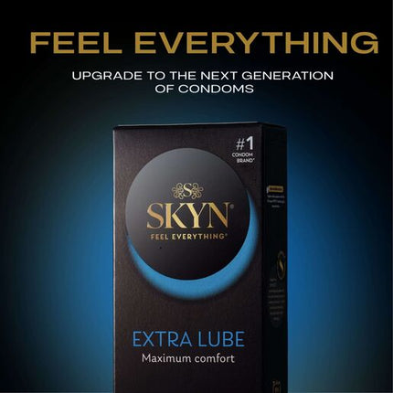 Skyn Extra Lube Condom 10 Pack