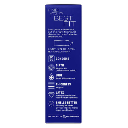 Durex Original Regular Fit Condoms 10 Pack