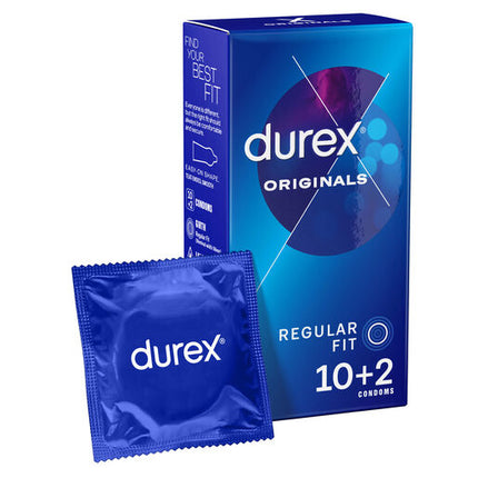 Durex Original Regular Fit Condoms 10 Pack