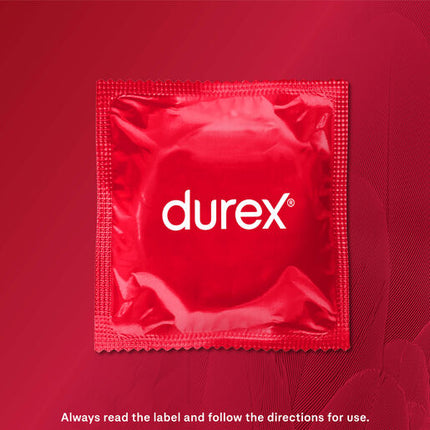Durex Thin Feel Latex Condoms Regular Fit 30 Pack