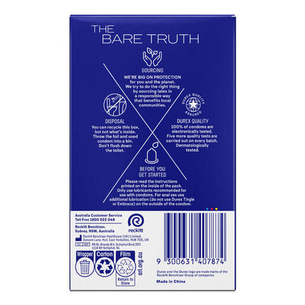 Durex Condoms Regular 30 Pack