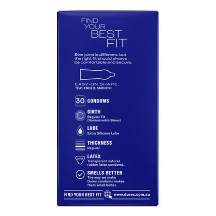 Durex Condoms Regular 30 Pack