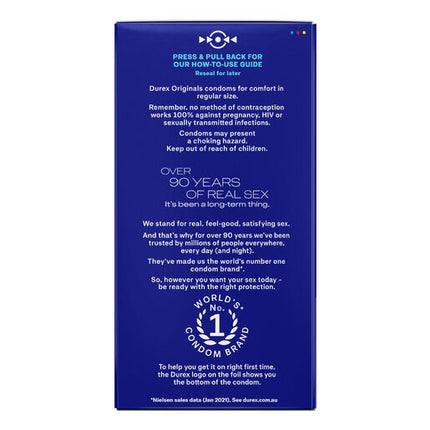 Durex Condoms Regular 30 Pack