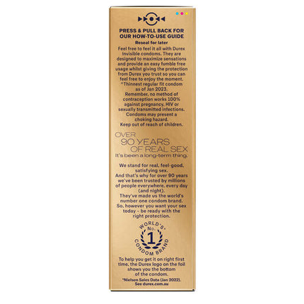 Durex Fetherlite Ultra Thin Condoms 10 Pack