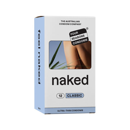 Four Seasons Naked Classic Condoms 12 Pack