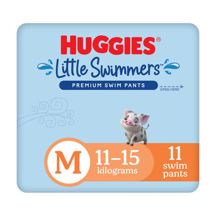 Huggies Little Swimmers Swim Nappies Medium 11 Pack