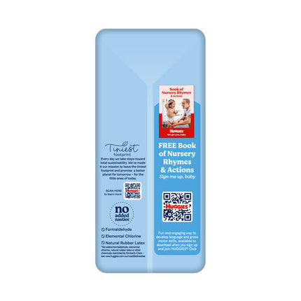 Huggies Ultra Dry Nappies Toddler Boys 18 Pack