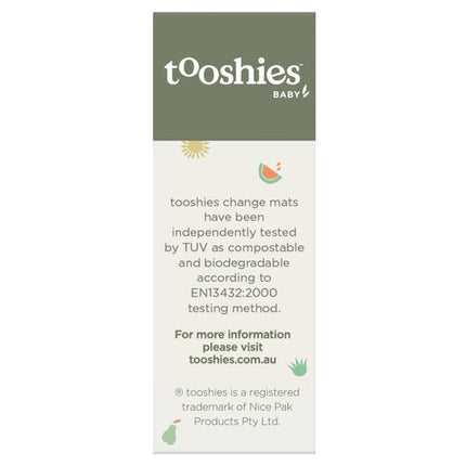 Tooshies Biodegradable Change Mats 10 Pack