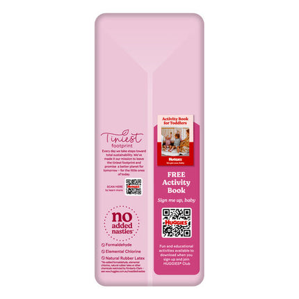 Huggies Ultra Dry Nappies Walker Girls 16 Pack
