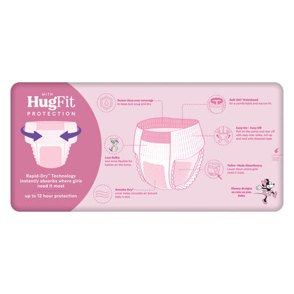Huggies Ultra Dry Nappy Pants Girls Size 5 (12-17kg) 26 Pack