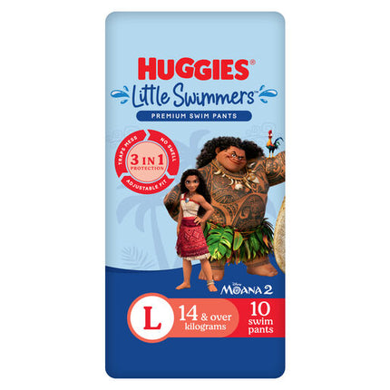 Huggies Little Swimmers Swim Nappies Large 10 Pack