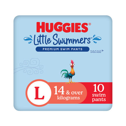 Huggies Little Swimmers Swim Nappies Large 10 Pack