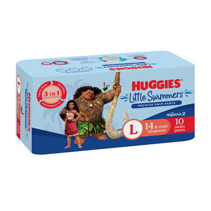 Huggies Little Swimmers Swim Nappies Large 10 Pack