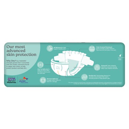 Huggies Newborn Nappies Size 1 (up to 5kg) 28 Pack