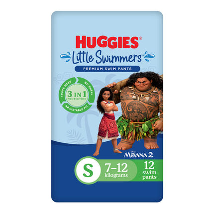 Huggies Little Swimmers Swim Nappies Small (7-12kg) 12