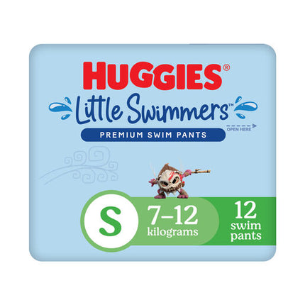 Huggies Little Swimmers Swim Nappies Small (7-12kg) 12