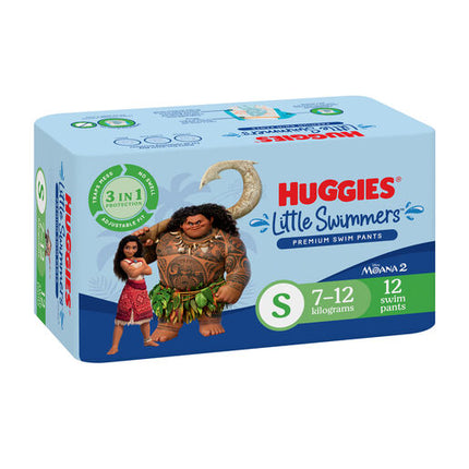 Huggies Little Swimmers Swim Nappies Small (7-12kg) 12