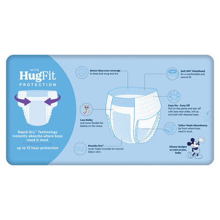 Huggies Ultra Dry Nappy Pants Size 6 Junior 15+ Kg Boys 24 Pack