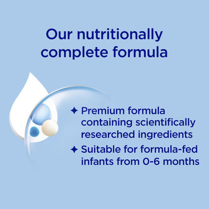 Aptamil Gold+ 1 Premium Infant Formula 0-6 Months 900g
