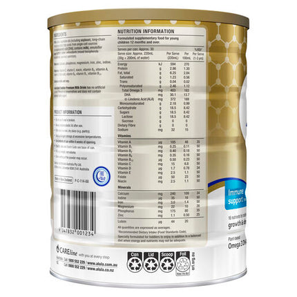 Alula Gold Stage 3 Toddler Premium Milk Drink from 1 Year+ 900g