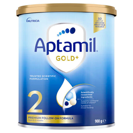 Aptamil Gold+ 2 Premium Follow-On Formula From 6-12 Months 900g
