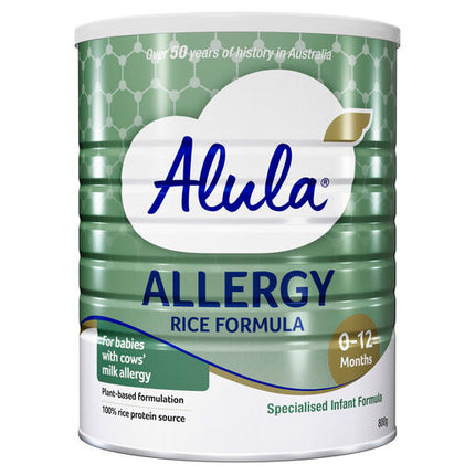 Alula Gold Allergy Infant Formula 0-12 Months Rice 800g