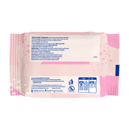 Curash Wipe Fragrance Free 20 X 5 Pack