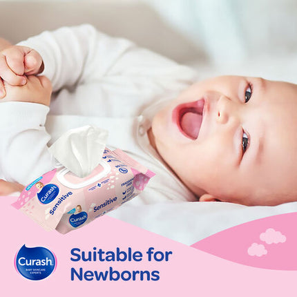 Curash Wipes Fragrance Free 80 Pack