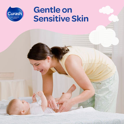 Curash Wipes Fragrance Free 3X80 Pack