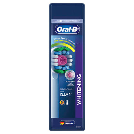 Oral B 3D White 3 Pack Replacement Electric Toothbrush Head