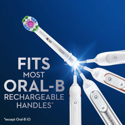 Oral B 3D White 3 Pack Replacement Electric Toothbrush Head