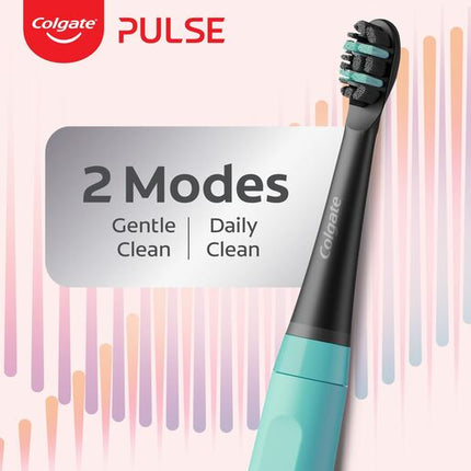 Colgate Pulse Rechargeable Deep Clean Electric Toothbrush, 1 Pack with Refill Head