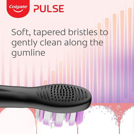 Colgate Pulse Sensitive Electric Toothbrush Replacement Brush Head Refills, 4 Pack