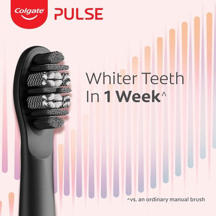Colgate Pulse Whitening Electric Toothbrush Replacement Brush Head Refills, 4 Pack