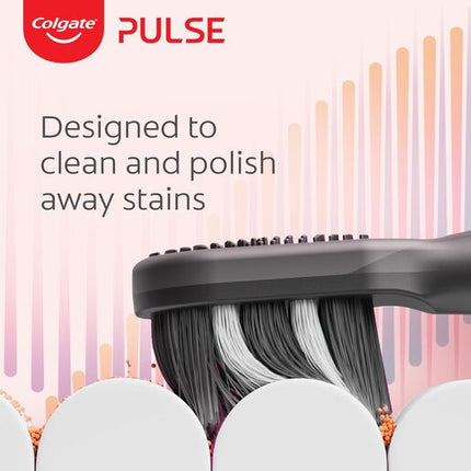 Colgate Pulse Whitening Electric Toothbrush Replacement Brush Head Refills, 4 Pack
