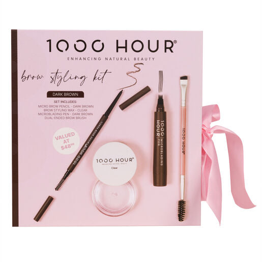 1000 Hour Brow Styling Kit Dark Brown
