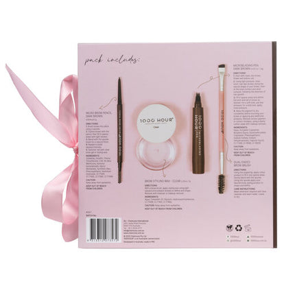 1000 Hour Brow Styling Kit Dark Brown