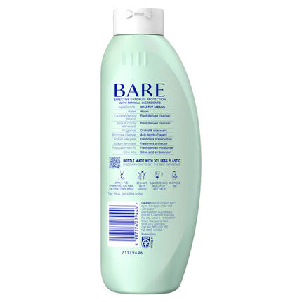 Head & Shoulders BARE Soothing Hydration Minimal Ingredients Anti Dandruff Shampoo 400ml