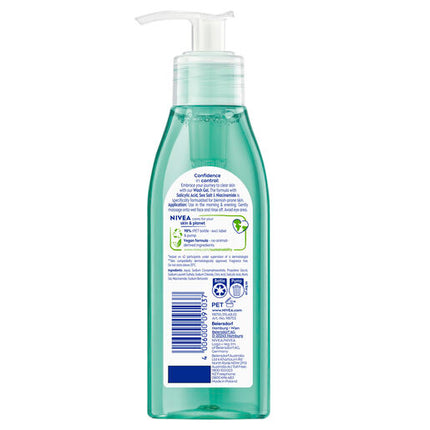 Nivea Derma Skin Clear Wash Gel 150ml