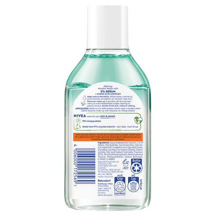 Nivea Micellar Water Derma Skin Clear 400ml