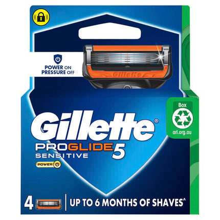 Gillette ProGlide 5 Power Razor Blades cartridges 4 count