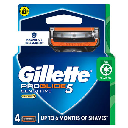 Gillette ProGlide 5 Power Razor Blades cartridges 4 count