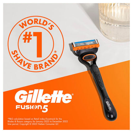 Gillette Fusion Razor Handle + 2 Cartridges