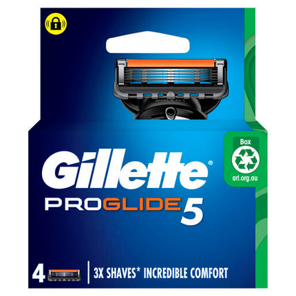 Gillette Proglide Flexball Razor Blades 4 Pack