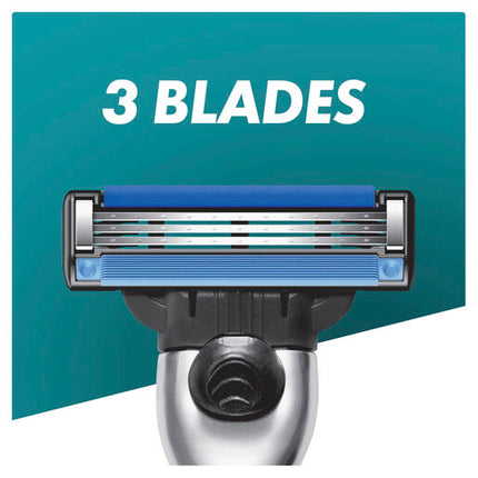 Gillette Mach3+ Razor 1 Handle + 2 Cartridges